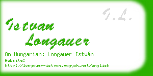 istvan longauer business card